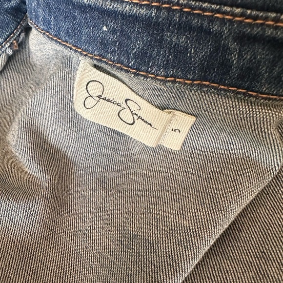 Jessica Simpson Blue Jumpsuit Elegant Style - Picture 3 of 4